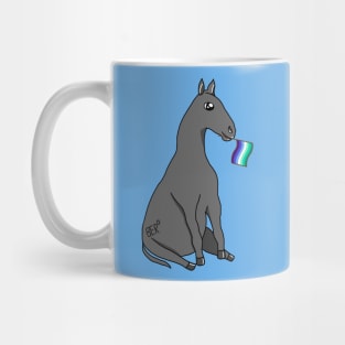 Eugene The Gay Pride Horse Mug